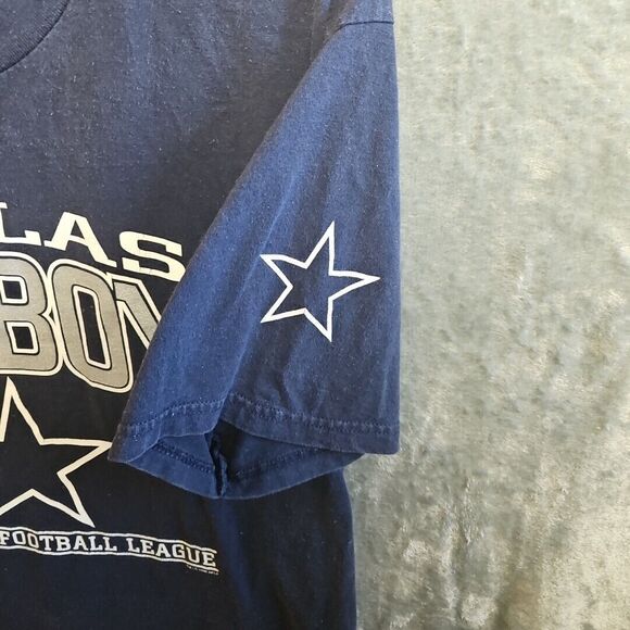 Vintage Lee Sport 1998 Dallas Cowboys NFL Football Blue Lg T-Shirt blue - Picture 8 of 11